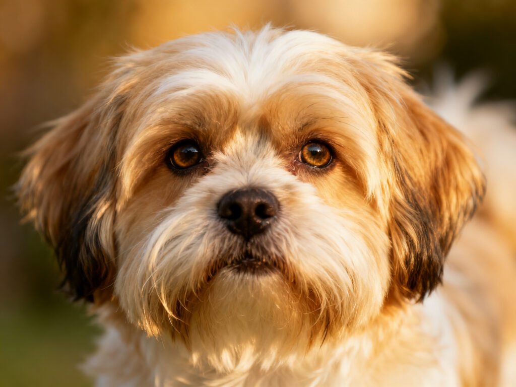 Close-up portrait of 6 Training for Havanese Dog Owners expressive eyes shallow depth of field