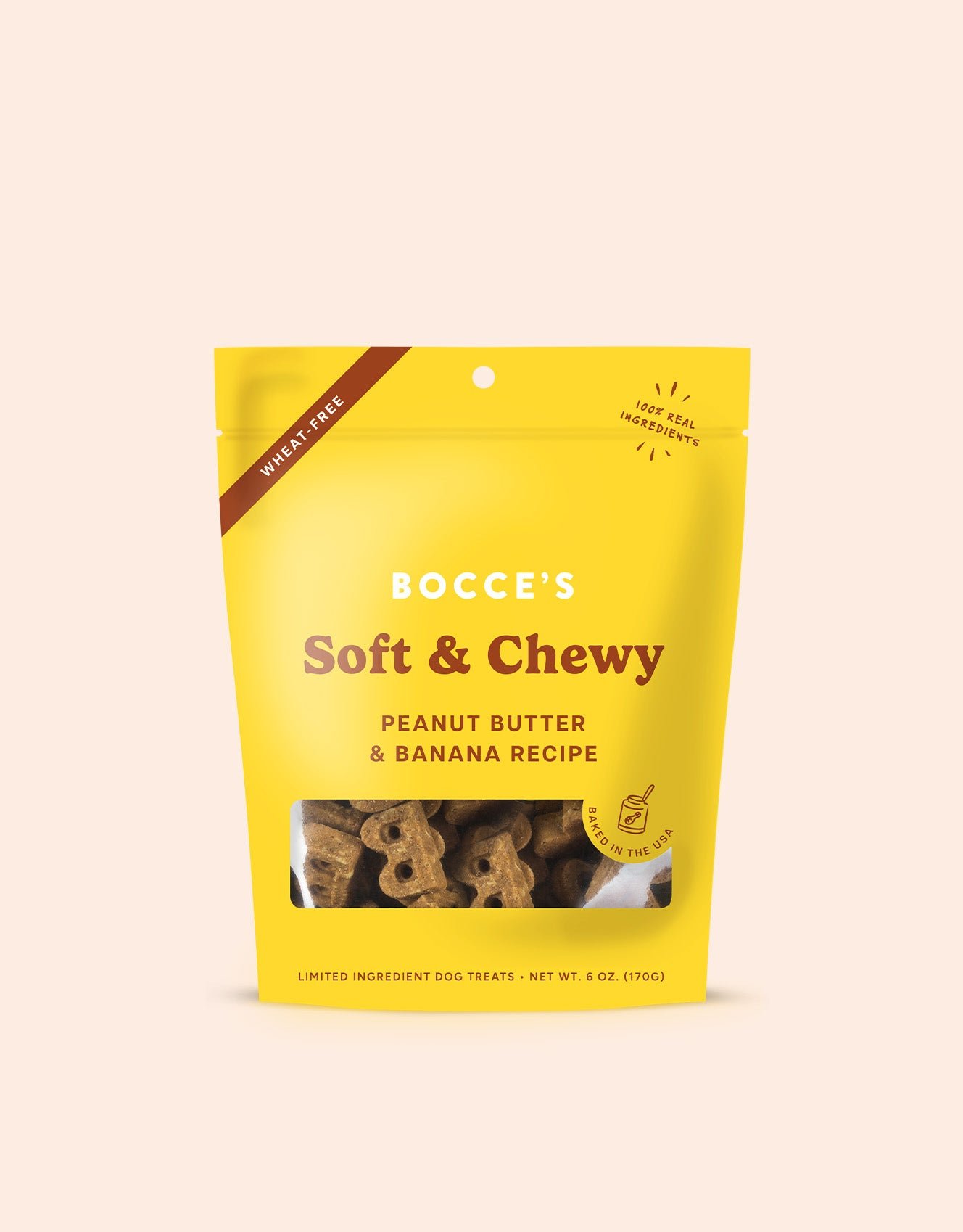 Bocce’s Bakery PB & Banana Soft & Chewy Treats