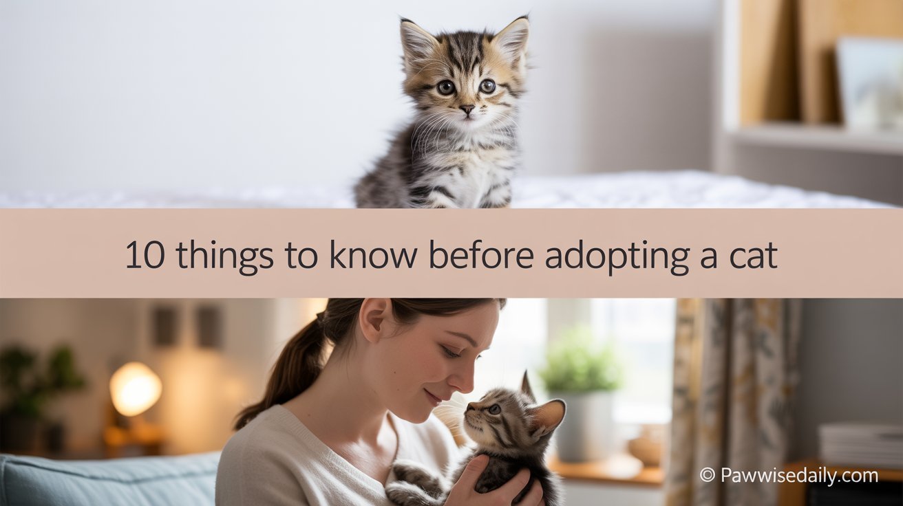 10 Things to Know Before Adopting a Cat: A First-Time Owner’s Guide