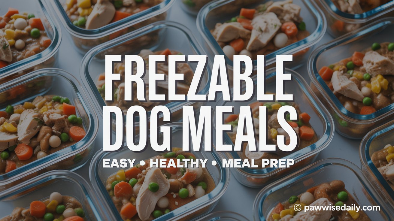 7 Freezable Dog Meal Ideas Your Pup Will Love
