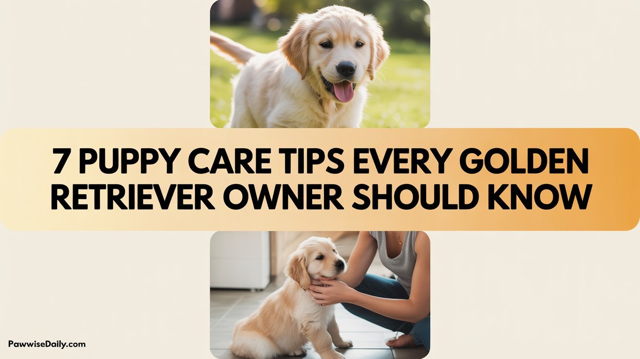7 Puppy Care Tips Every Golden Retriever Owner Should Know