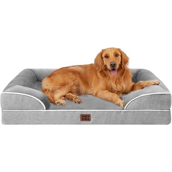 Orthopedic XL Dog Bed 44x32in with Removable Cover