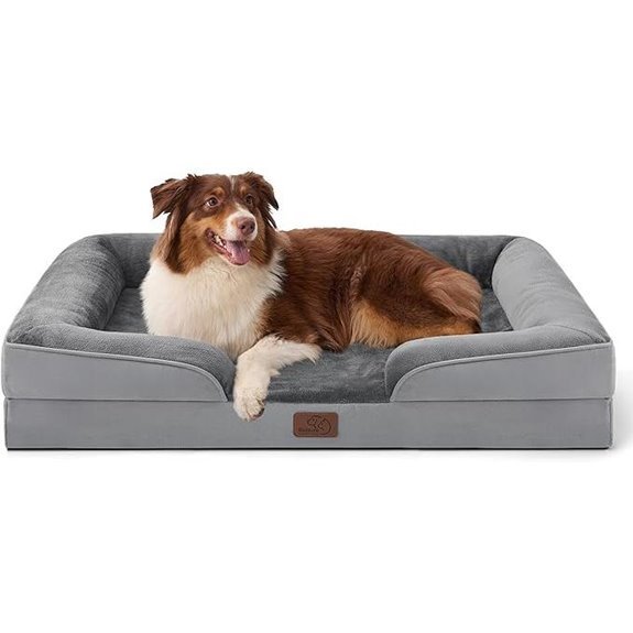 Bedsure Orthopedic Large Dog Bed with Removable Cover