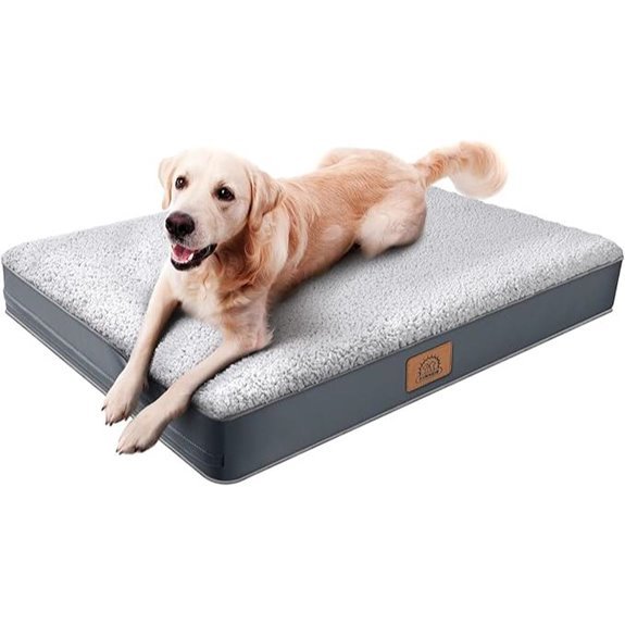 Sunheir Orthopedic Large Dog Bed with Washable Cover