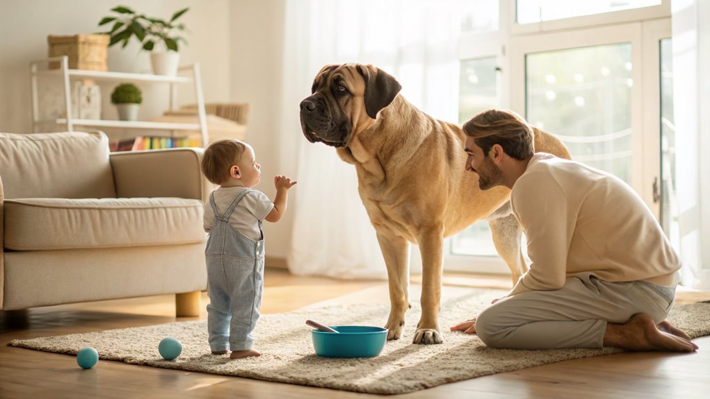 happy mastiff socialization routine