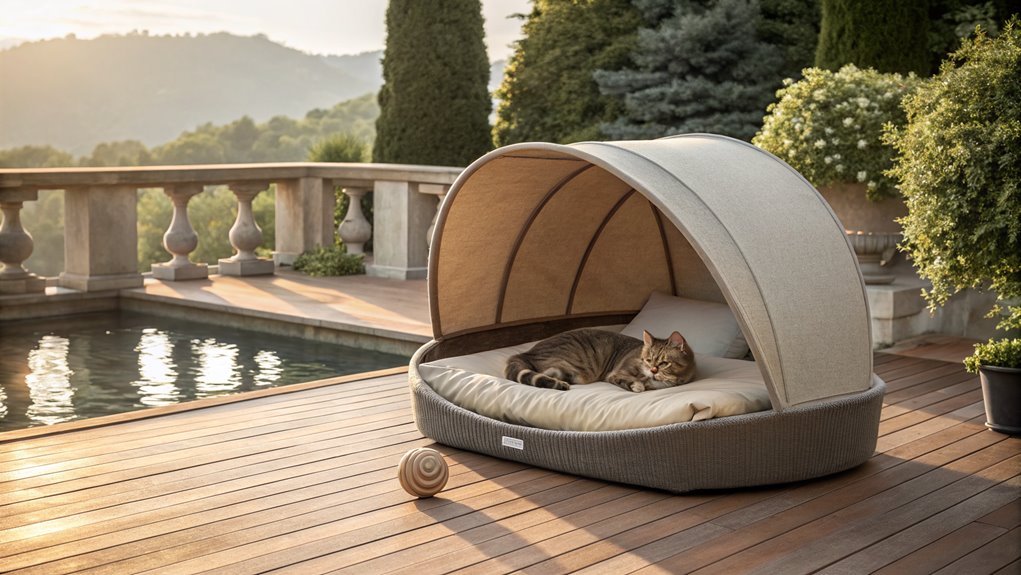 luxury outdoor cat beds comfort style durability maintenance