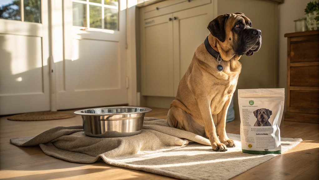 premium portion controlled mastiff nutrition