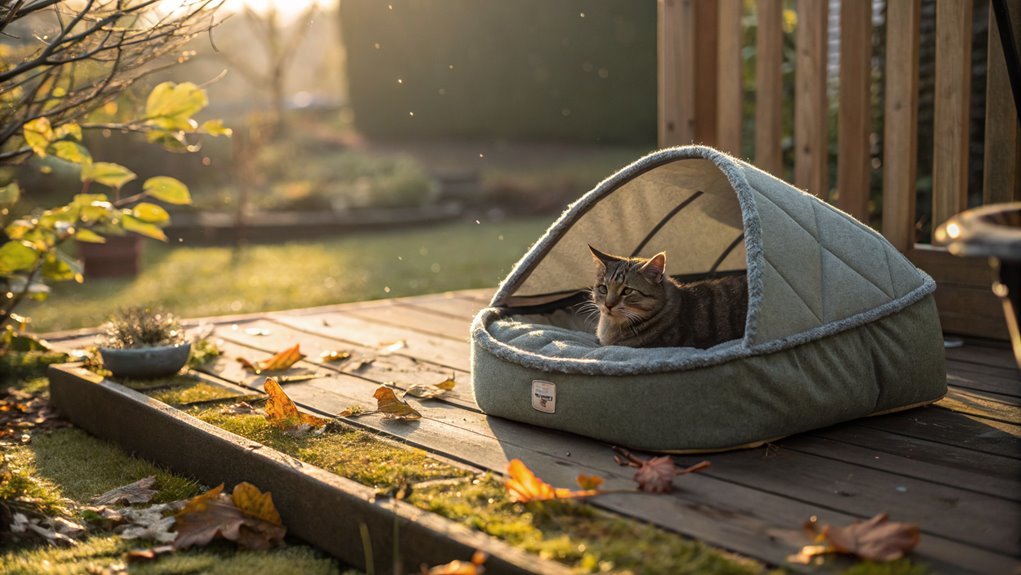 weatherproof insulated pet beds